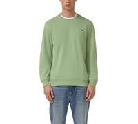 s.Oliver Sweatshirt 2169152 Regular Fit Baumwoll-Mix Rundhals Grün XXL