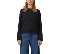 Weiches Sweatshirt mit Bindedetail 46 schwarz 2175423.9999.46