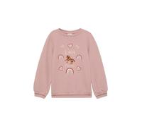 s.Oliver Weiches Sweatshirt mit Glitzer- und Pailletendetails