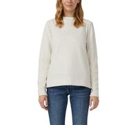 s.Oliver Weiches Sweatshirt mit Stehkragen Regular Fit Baumwoll‑Mix Beige Größe 40