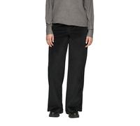 s.Oliver Wide-Leg-Hose aus Samt mit elastischem Bund