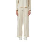 Wide-Leg-Hose aus Scuba mit Kontraststreifen 36 beige 2179592.9303.36