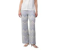 s.Oliver Wide-Leg-Hose aus Strickjersey mit Futtershorts und Elastikbund