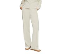 Wide-Leg-Hose aus Struktur-Jersey 46 creme 2161343.8100.46