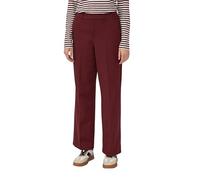 Wide-Leg-Hose aus Struktur-Jersey 36 rot 2161343.3902.36