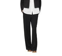 Wide-Leg-Hose mit elastischem Bund 38 schwarz 2156610.9999.38