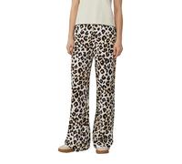 Wide-Leg Hose mit Leo-Muster 42 creme 2174232.02A7.42