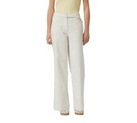 Wide-Leg-Hose mit Nadelstreifen und Stoffgürtel 42/REG creme 2176742.80G9.42_REG