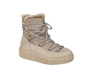 s.Oliver Winter Stiefeletten taupe Damen Boots TEX 5-26436 - Größe 38