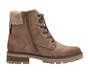 s.Oliver Winterstiefel 5-26227-43-324- mit Innenfutter und seitlichen Reissverschluss - hellbraun Damen, Größe Euro (US) 41 (9,5)