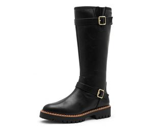 s.Oliver Winterstiefel 5-26603-41-022 - leichtes Innenfutter - schwarz/nappa Damen, Größe Euro (US) 37 (6)