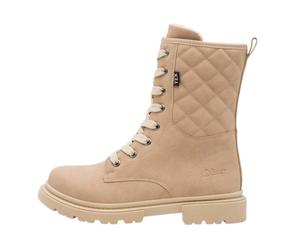 s.Oliver Winterstiefel 5-46223-43-355 - mit Innenfutter - sandbraun Mädchen, Größe Euro (US) 32 (1)
