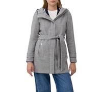 Wollmix-Mantel im Slim Fit mit Gürtel 48 grau 2166599.97W2.48