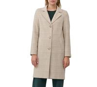 Wollmixmantel mit Reverskragen und Eingrifftaschen 34 Beige 2171243.81N8.34