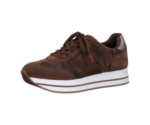 s.Oliver [WOMEN] 5-5-23612-35/318 COGNAC COMB Sneaker low HW 20/21 für Damen, braun, Größe 41 EU