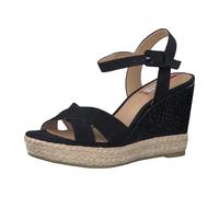 s.Oliver [WOMEN] 5-5-28302-26/875 NAVY CROCO Sandaletten FS 2021 für Damen, blau, Größe 39 EU