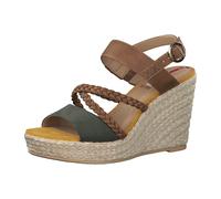 s.Oliver [WOMEN] 5-5-28302-34/721 KHAKI COMB Sandaletten FS 2020 für Damen, grün, Größe 40 EU