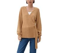 s.Oliver Women's 2121668 Strickjacke mit Gürtel, braun, 46