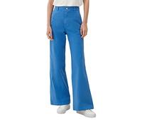 s.Oliver Women's 2127732 Jeans, Suri Wide Leg, Blau 55z8, 34W / 34L