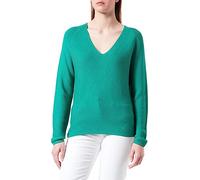 s.Oliver Women's V-Neck Pullover, Green, 44