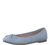 s.Oliver Woms Ballerina für Damen, blau, Größe 37 EU