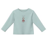 Baumwoll-Shirt mit Frontprint 86 türkis 2168981.6145.86