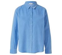 Feincord-Bluse mit Hemdkragen 48 blau 2168877.5141.48