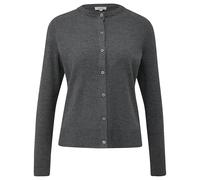 Feinstrickcardigan aus Viskosemix 48 grau 2168767.97W3.48