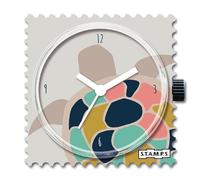 S.T.A.M.P.S. Uhr Stamps Zifferblatt Sea Turtle
