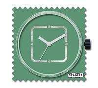 S.T.A.M.P.S. Uhr Zifferblatt Diamond Green Square 105935