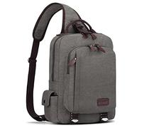 S-ZONE Sling Rucksack Herren Brusttasche 13 Inch Crossbody Umhängetasche Schultertasche Sporttasche