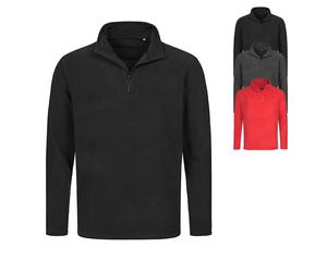 S5020 Stedman® ACTIVE Fleecepullover halber Reißverschluss Black Opal M