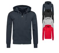 S5610 Stedman® ACTIVE Sweatshirt Jacke Herren Blue Midnight XL