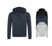 S5630 Stedman Unisex Kapuzensweatshirt Black Opal 3XL
