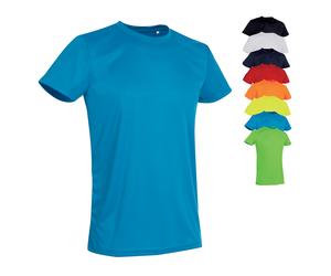 S8000 Stedman® ACTIVE Sportshirt Rundhals T-Shirt kurzarm Herren Kiwi Green M
