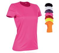 S8100 Stedman® ACTIVE Sportshirt Rundhals T-Shirt kurzarm für Damen Cyber Yellow XXL