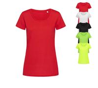 S8700 Stedman® ACTIVE COTTON TOUCH Sport T-Shirt kurzarm Damen Black Opal S
