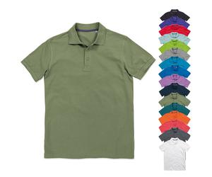 S9060 Stedman® HUGO Polo kurzarm Herren Slate Grey (Solid) L