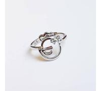 S925 Sterlingsilber Niedliches Huhn Hohler Hühnerring Temperament Weiblicher Wilder Schmuck, GeRRiT, Silber, Öffnung einstellbar