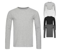 S9620 Stedman® CLIVE langarm T-Shirt White M