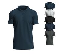 S9640 Stedman Clive Polo Blue Midnight M