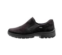 Slipper ARA "SAAS FEE", Damen, Gr. 6,5, schwarz, Lederimitat, unifarben, casual, Schuhe, Freizeitschuh, Trekkingschuh mit Gore-Tex, G-Weite (66242029-6,5) schwarz