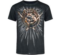 Sabaton Valor Courage Honor Unisex T-Shirt Charcoal S 100% Baumwolle Band-Merch, Bands