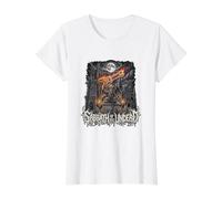 Sabbath of The Undead Death Metal Halloween Preisgünstiges Grafik-T-Shirt, Damen, Weiß, M