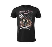 Sabor srl T-Shirt with Attaching the Great Research Body Print on the Front Short Sleeve Black 100% Cotton Unisex Official Product Sizes for Adults and Boys,Schwarz,XXL