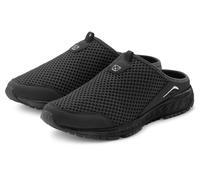 Sabot AUTHENTIC LE JOGGER "Clog, Pantolette, Schlappen, Slip-On-Sneaker", Damen, Gr. 38, schwarz, Obermaterial: 100% Nylon. Decksohle: 100% Textilmaterial. Futter: 100% Textilmaterial. Laufsohle: 100%