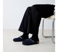 Sabot Birkenstock Boston Leder Mix schwarz