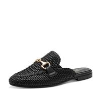 Sabot MARCO TOZZI BY GMK, Damen, Gr. 37, schwarz, Lederimitat, unifarben, Schuhe Sabot, Blockabsatz, Schlupfschuh, Businessschuh mit eleganter Schmuckspange (85778646-37) schwarz
