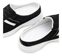 Sabot schwarz/weiß 44