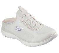 Sabot SKECHERS "SUMMITS-SIMPLY SWEET", Damen, Gr. 35, weiß (natur), Textil, Schuhe Sabot, Freizeitschuh, Sommerschuh, Hausschuh mit weicher Innensohle (62901717-35) natur